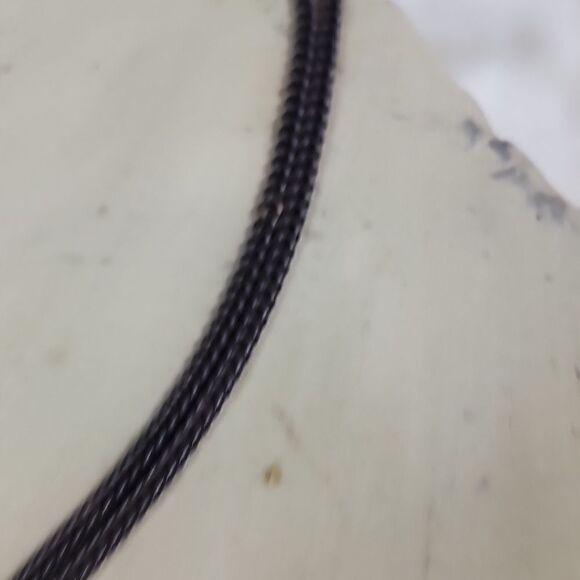 Antiquated Saint Christopher Sterling Silver Pendant & Chain - Picture 8 of 8